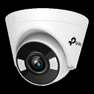 5MP Full-Color Turret Network Camera H.265+/H.265/H.264+/H.264, 1/2.7'''' Progressive Scan CMOS, Color/0.005 Lux@F1.6, 0 Lux with IR/White Light, 25fps/30fps ( 2880x1620, 2048x1280, 1920x1080,1280x720), Ture WDR, PoE/12V DC, 4 mm Fixed Lens