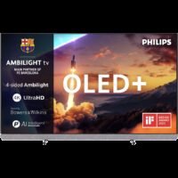Philips 55OLED910/12 4K OLED+ PLUS, Google TV, 4-SIDE AMBILIGHT, 144 Hz, Procesor P5 AI Perfect, 139 cm (55''), Bowers & Wilkins zvuk, Dolby Vision and Dolby Atmos
