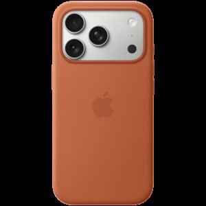iPhone 17 Pro Silicone Case with MagSafe - Terra Cotta,Model A3559