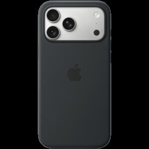 iPhone 17 Pro Max Silicone Case with MagSafe - Black,Model A3560