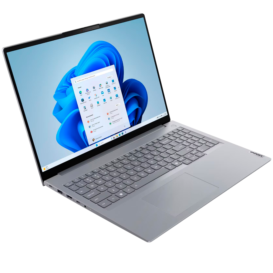 ThinkBook 16 G8 IAL, 16'' WUXGA (1920x1200) IPS 300 nits AG, Ultra 5 225U, 12C, 16GB DDR5, 512GB SSD M.2, Intel Intg, 1080p IR Cam + Mic, WLAN + BT, 2xUSB 3.2, 1xUSB 3.2 Type C, 1xUSB THB 4, HDMI, SD reader, RJ-45, FPR, Backlit Kb, 45WH, Win 11 Pro, 3Yr - Slika 2