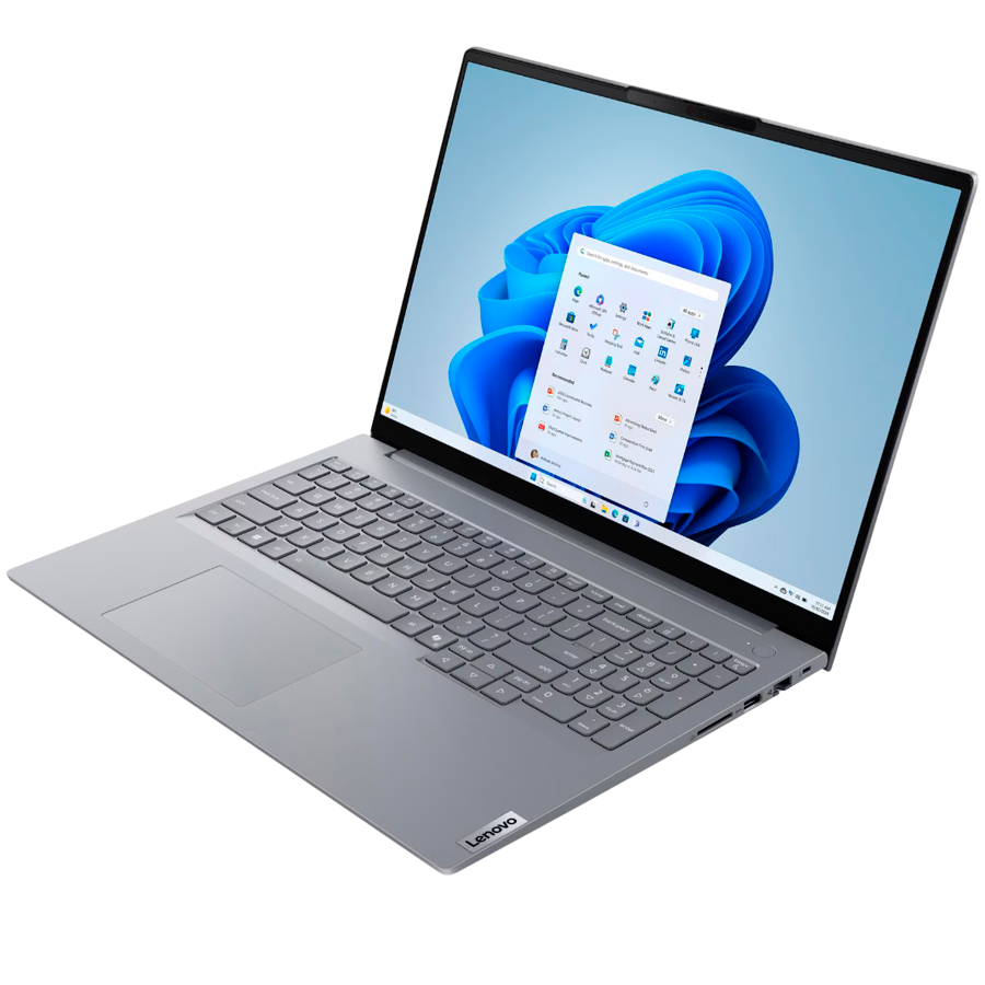 ThinkBook 16 G8 IAL, 16'' WUXGA (1920x1200) IPS 300 nits AG, Ultra 5 225U, 12C, 16GB DDR5, 512GB SSD M.2, Intel Intg, 1080p IR Cam + Mic, WLAN + BT, 2xUSB 3.2, 1xUSB 3.2 Type C, 1xUSB THB 4, HDMI, SD reader, RJ-45, FPR, Backlit Kb, 45WH, Win 11 Pro, 3Yr - Slika 3