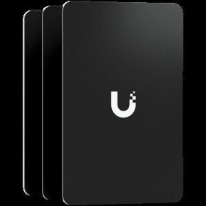 A pack of 10 highly-secure NFC cards used for access control within UniFi. Color - Black