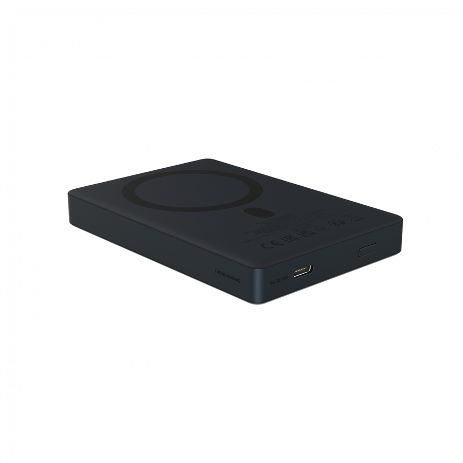 CANYON magnetic power bank OnPower 511 PD20W 10000mAh Aluminium Interstellar Black - Slika 2