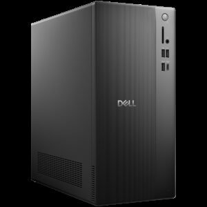 Dell Tower ECT1250, i5 14400, 8GB RAM DDR5, 512GB SSD PCIe M.2, WiFi 6+BT 5.3, Front: 1x USB C 3.2, 1x USB 3.2, 2x USB 2.0, SD Card, Back: 2x USB 3.2, 2x USB 2.0, HDMI, RJ45, No KB/Mouse, 180W, W11Pro, 3Yr