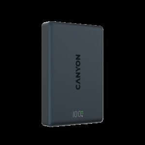 CANYON magnetic power bank OnPower 511 PD20W 10000mAh Aluminium Interstellar Black