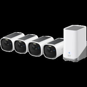 Anker, eufy Cam E40 4-Cam Kit (HomeBase S380) White