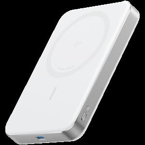 Anker MagGo Power Bank (10K, Magnetic Wireless) White