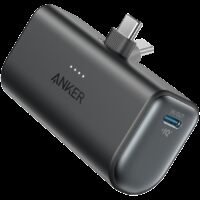 Anker Nano Power Bank (22.5W, Built-In USB-C Connector) Black
