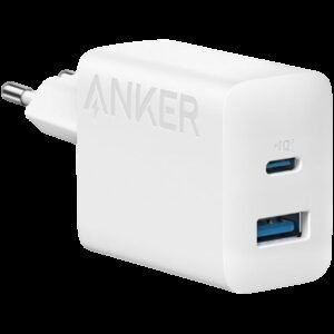 Anker 20W Wall Charger (2 Ports) White