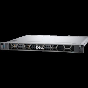 Dell PowerEdge R260, Xeon 6325P (3.5G, 4C/8T, 12M Cache, Turbo) , 6x 2.5" Chassis, 480GB SSD SATA RI, 16GB UDIMM DDR5 5600MT/s, Broadcom 5720 Dual Port 1Gb On-Board LOM, Single 700W, 1U/2U 2/4-Post Static Rails, PERC H355 Adapter LP, 3Y Parts Only