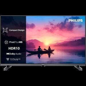 PHILIPS TV LED 32", HD, Smart TV, HDR10, DVB-T/T2/T2-HD/C/S/S2) Diagonal: 32" (80 cm)  Screen: LED HD TV 1366 x 768p