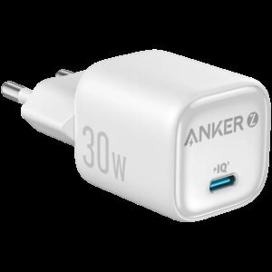 Anker Zolo Charger (30W, PD 3.0) White