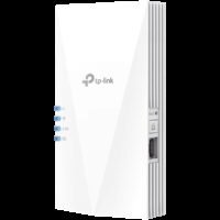 TP Link AX1800 Wi-Fi 6 Range Extender, 2.4GHz and 5GHz, 1 Gigabit Ethernet Port, 574 Mbps at 2.4GHz, 1201 Mbps at 5GHz, WPS Button, Reset Button, 2 Internal Antennas