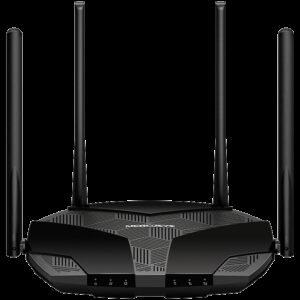 Mercusys MB235-4G AC1200 Wi-Fi 4G+ LTE Router, Build-In 300Mbps 4G LTE Modem, 300 Mbps at 2.4 GHz, 867 Mbps at 5 GHz, 4G+ Cat6 300/50 Mbps, 2x External Fixed Wi-Fi Antennas, 2x External Detachable LTE Antennas, 3x GLAN Ports, 1x G WAN/LAN