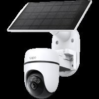 TP-Link Tapo C610 Kit Solar-Powered Pan/Tilt Security Camera Kit, 2K 3MP(2304x1296), 2.4 GHz, 6700mAh rechargeable lithium-ion battery, Solar panel (5.2V, 2.5W), Pan/Tilt, Non-Stop Power, Smart Detection and Notifications (motion, people)