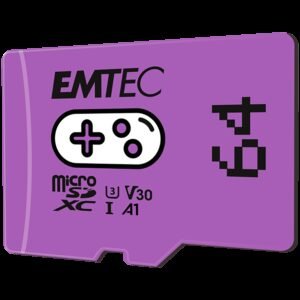 Emtec mSD 64GB UHS-I U3 V30 A1 Gaming Purple