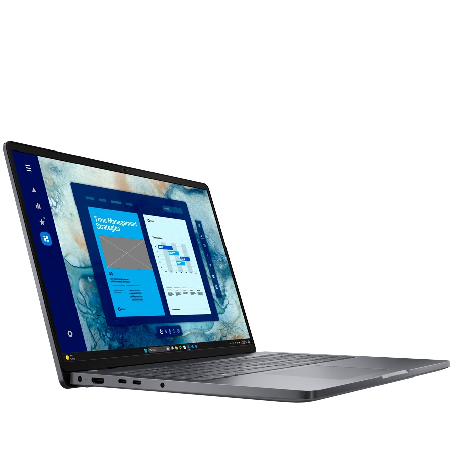 Dell Pro 16 PC16250, 16" FHD+ (1920x1200), Intel Core 5 120U, 1x 16GB DDR5, M.2 512GB SSD, Intg GPU, Wi-Fi 6E, BT 5.3 , 2x USB 3.2, 1x USB-C 3.2, 1x USB-C THB 4, HDMI, RJ-45, FgrPr, Backlit KB, 55Wh, W11Pro, 3Yr - Slika 2