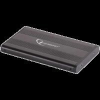 Drive Cabinet GEMBIRD EE2-U2S-1 (USB, support 2.5" HDD, Black)