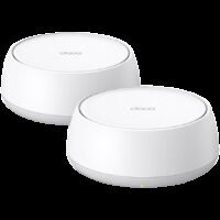 TP-Link Deco BE25(2-pack) BE3600 Whole Home Mesh Wi-Fi 7 System, 688 Mbps at 2.4 GHz + 2882 Mbps at 5 GHz, Internal Antennas, 2 x 2.5 Gigabit Ports, 160MHz for 5 GHz, 4-Stream, Deco App, Router/AP Mode, IPv6, IPTV, HomeShield (Parental Controls,..)