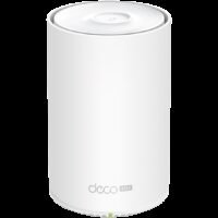 TP-Link Deco X10-4G (1-PACK) 4G+ AX1500 Whole Home Mesh Wi-Fi 6 Router, Build-In 300Mbps 4G+ LTE Advanced Modem, 300 Mbps at 2.4 GHz + 1201 Mbps at 5 GHz, 4G+ Cat6 300/50 Mbps, Internal Antennas, 3x Gigabit Ports,Deco App, 3G/4G Router/Router/AP Mode