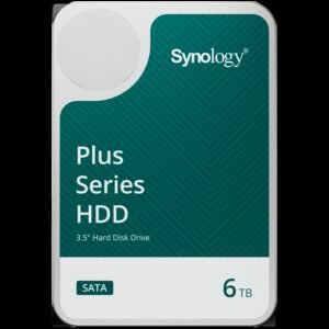 Synology HAT3300 6TB 3.5" HDD SATA 6Gb/s, 5400rpm, 202 MB/s; v1.0; warranty 3 years