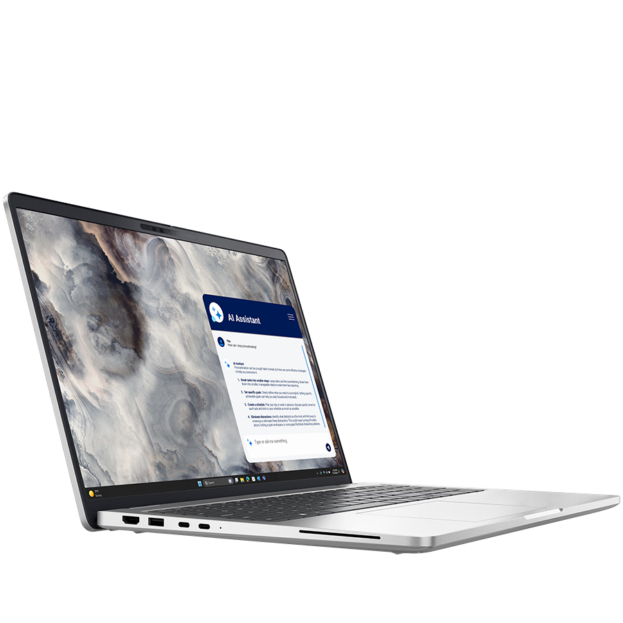 Dell Pro 16 Plus (PB16250), 16" FHD+ (1920x1200), Intel Core Ultra 5 236V (40 TOPS NPU, 8C, 4.7GHz), 16GB LPDDR5x 8533MT/s, M.2 512GB SSD, Intel Arc, Wi-Fi+BT, HDMI, 2xTHB4 (DP/PD), USB-A, FngPr, Smt CR+NFC, Backlit kb, Ubuntu, 3Y - Slika 2