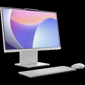 Lenovo IdeaCentre AIO 24IRH9, 23.8" FHD Non-Touch IPS AG 100Hz,Intel i7-13620H, 16GB DDR5, 1TB SSD M.2, 2x USB 2.0, 1x USB 3.2, 2x HDMI,1x RJ45,USB-C, WiFi, .2,Camera 5.0MP, 2x3W, KB/Mouse, Luna Grey, No OS, 2Yr