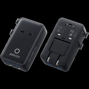 Anker Nano Travel Adapter (5-in-1, 20W) Black