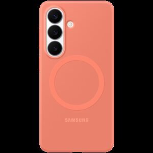 Samsung Galaxy S26 Silicone Magnet Case Coralred