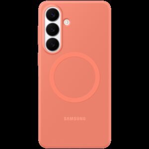 Samsung Galaxy S26+ Silicone Magnet Case Coralred