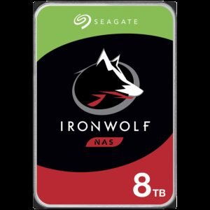HDD SEAGATE IronWolf (3.5", 8TB, 7200rpm, SATA 6GB/s)