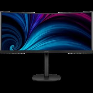 PHILIPS Monitor LED 34B2U3600C 34" 3440 x 1440 VA Curved Business monitor WQHD with USB-C 4ms Docking RJ45 USB-C 90W Speakers ERGo