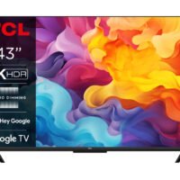 TCL 43"V6B 4K TV Google OSHDR10 and HDR HLG; HDMI 2.1;Game Master 2.0; Dolby Audio