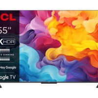 TCL 55"V6B 4K TV Google OSHDR10 and HDR HLG; HDMI 2.1;Game Master 2.0; Dolby Audio