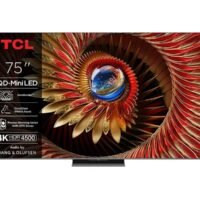 TCL 75"C8K 4K QD-Mini LED TV144Hz Google TV; ZeroBorder;Audio BANG & OLUFSEN; HDR Premium 5000;