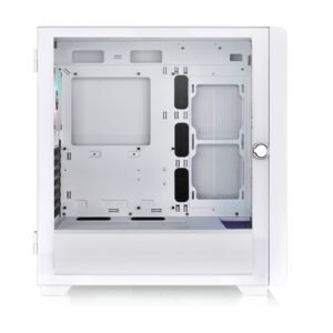 Thermaltake S250 TG ARGB SnowMid tower case, white,4x CT120 ARGB white fans