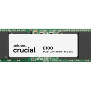 Crucial SSD E100 1TB NVMe M.23,5000/4500 MB/s,PCIe Gen 4 x4