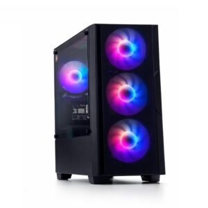 DarkFlash AIGO C195 Case4xARGB, Mesh, MicroATX280mm VGA, 240mm Radiator, 2xUSB