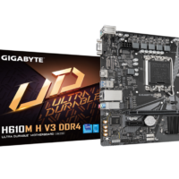 Gigabyte MB H610M H V3 DDR4LGA1700; 2xDDR4; M.2, 4xSATA6xUSB; VGA, HDMI; mATX