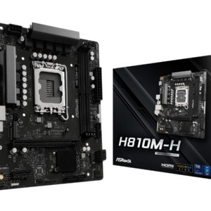 ASROCK MB H810M-H2xDDR5, M.2, 4xSATA, 10xUSBHDMI, Micro ATX