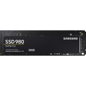 Samsung SSD 980 250GBNVMe M.2,PCIe Gen 3.0 x43500MB/s read,3000MB/s write