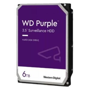WD HDD 6TB SATA3 256MB PurpleIntellipower
