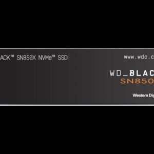 WD SSD 1TB SN850X NVMe BlackPCIe Gen4 x4,7300/6300 MBs