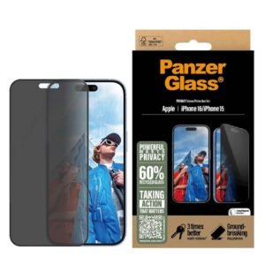 Zaštitno staklo PG iPhone 16/15 Privacy