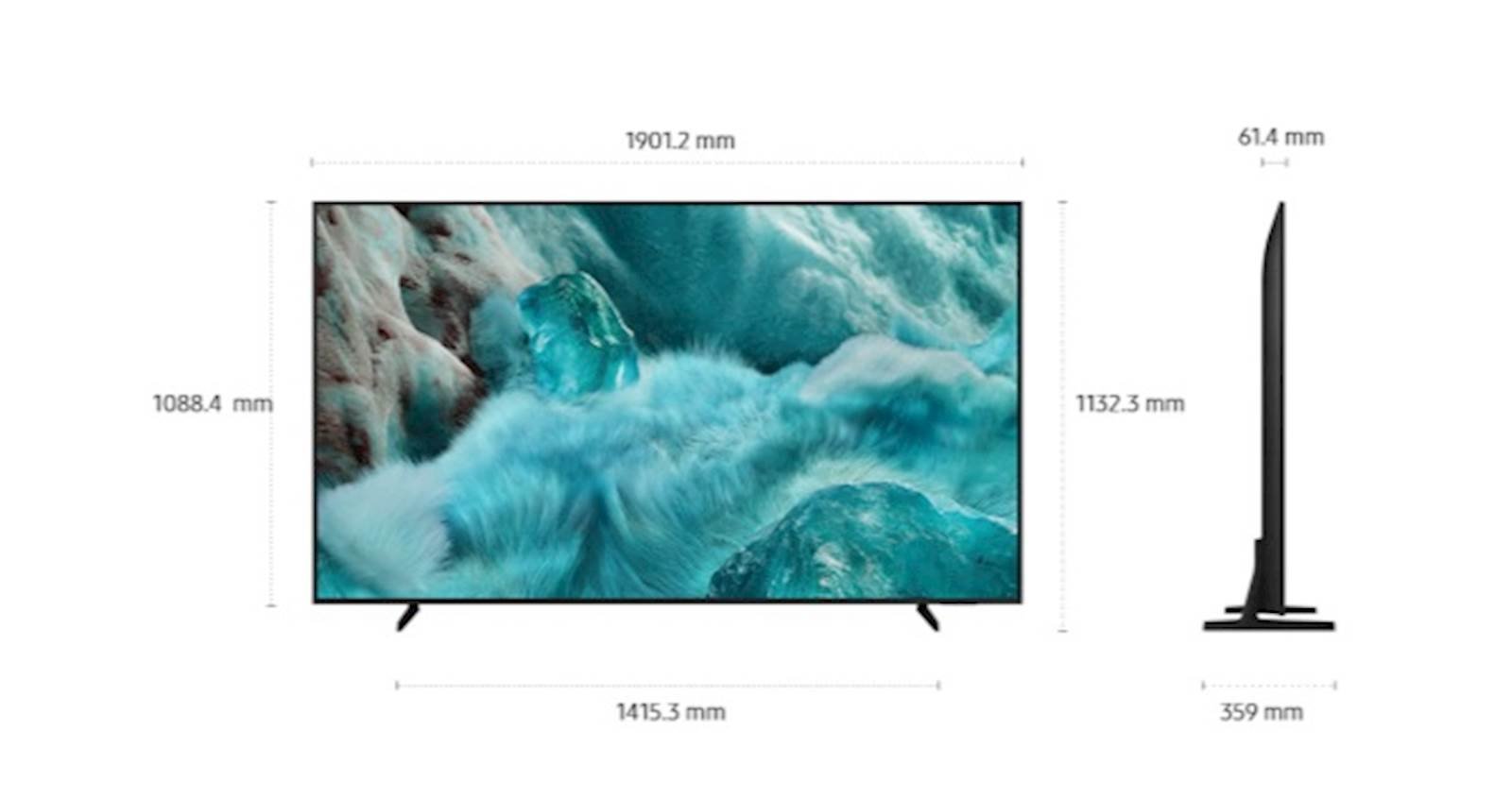 TV SAMSUNG QLED 4K Vision AI 85" Q7F - Slika 3