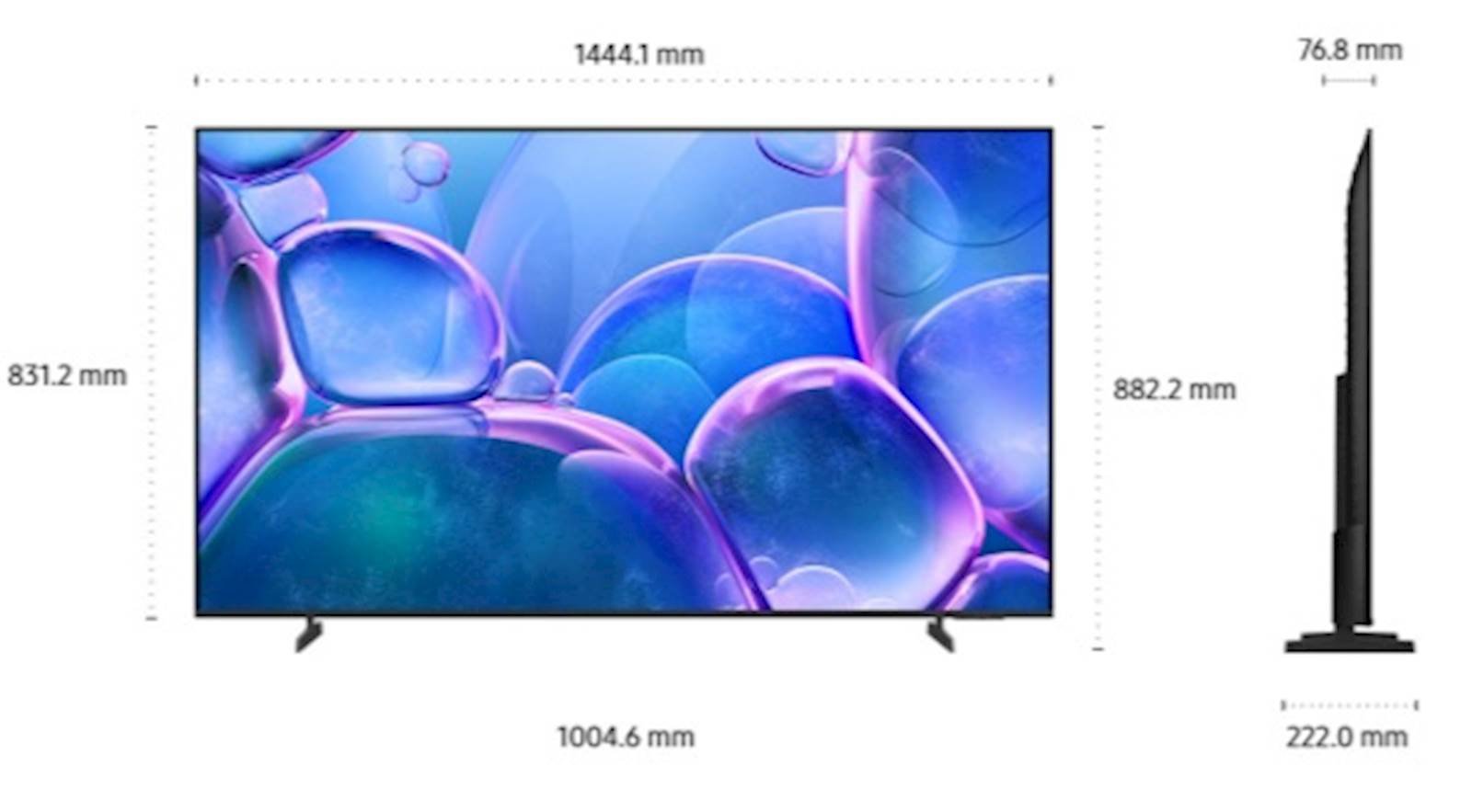 TV SAMSUNG Crystal UHD 4K 65" U7022F - Slika 3
