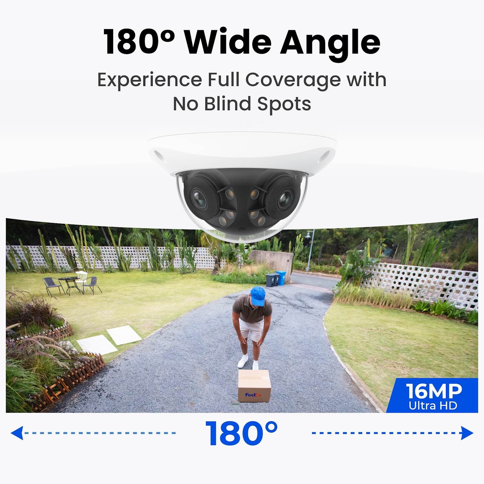 Reolink IP Kamera Duo serija P757 POE, 16MP, 180°, IK10 - Slika 4