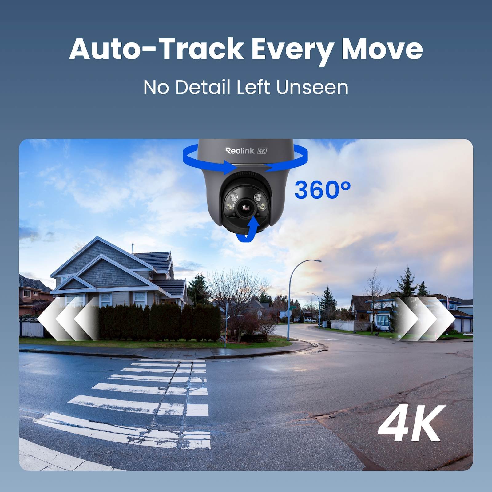 Reolink IP Kamera GO serija G440 Grey 4K, Baterijska, 4G LTE, Pan&Tilt, Priložen Solarni panel 2 6W - Slika 4