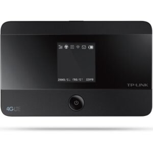 TP-Link 4G LTE Advanced Mobile WiFi, Internal 4G Modem, SIM card slot, 1.4 inch TFT screen display, 2550mAH rechargeable battery, micro SD card slot, LTE-FDD/DC-HSPA+/GSM, 300Mbps 2.4GHz/5GHz selectable Dual Band WiFi